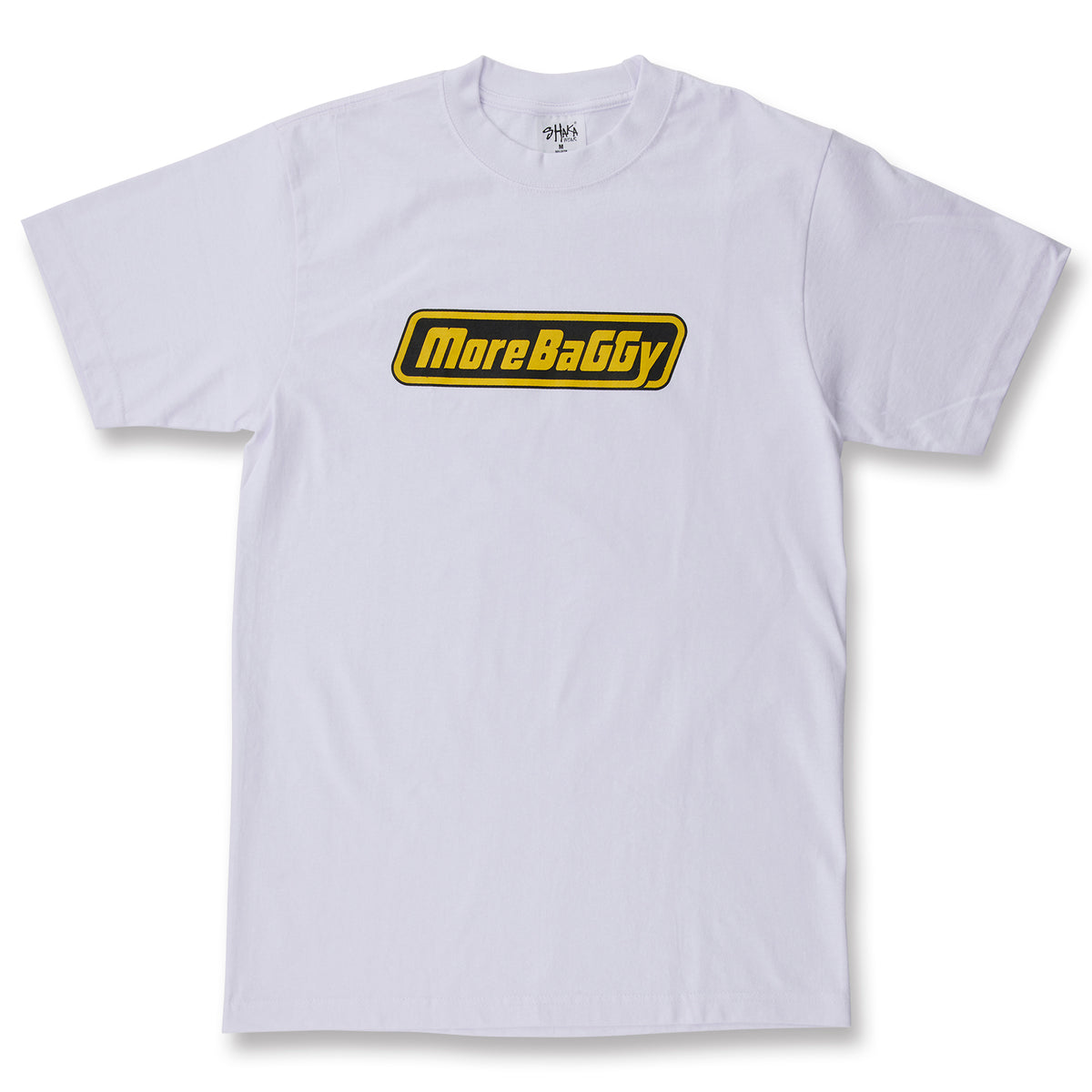 MORE BAGGY ロゴTシャツ WHITE